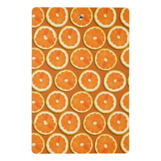 Lemon Slices Pattern Mini Klembord (Achterkant)