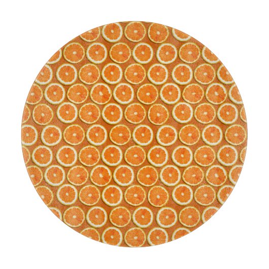 Lemon Slices Pattern Snijplank (Voorkant)