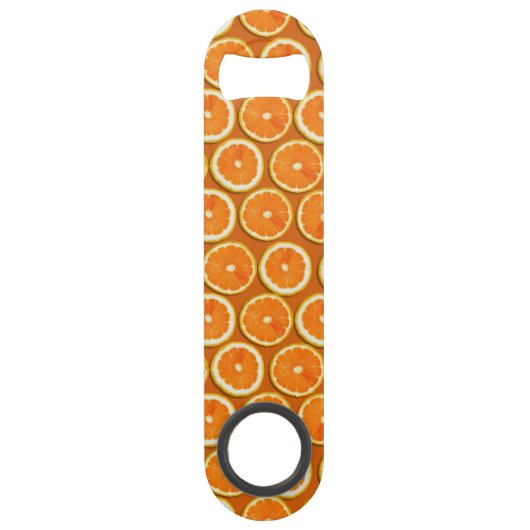 Lemon Slices Pattern Speed Flessenopener (Voorkant)