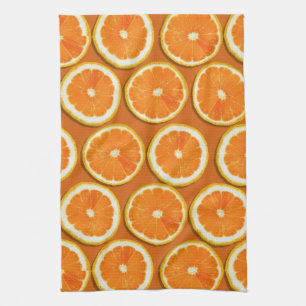 Lemon Slices Pattern Theedoek