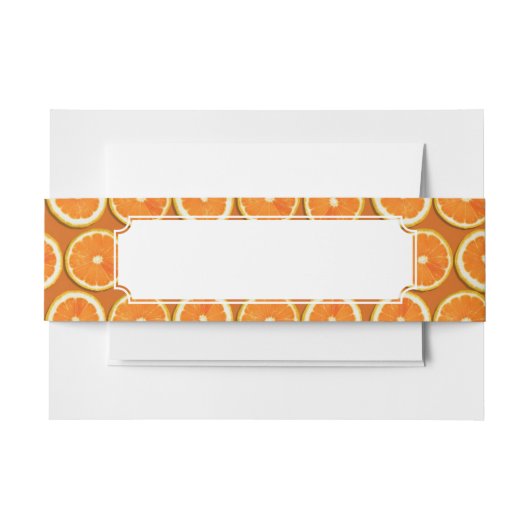 Lemon Slices Pattern Uitnodigingen Wikkel (Voorkant Voorbeeld)