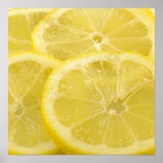 Lemon Slices Poster (Voorkant)
