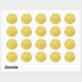 Lemon Slices Ronde Sticker (Vel)