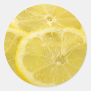 Lemon Slices Ronde Sticker
