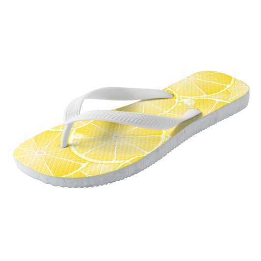 Lemon Slices Teenslippers (Schuin)