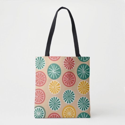 Lemon Slices Tote Bag (Voorkant)