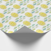 Lemon Slices Waterverf Pattern Cadeaupapier (Hoek)