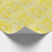 Lemon Slices Waterverf Pattern Cadeaupapier (Hoek)