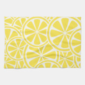 Lemon Slices Yellow Summer Kitchen Towel Theedoek (Horizontaal)