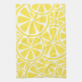 Lemon Slices Yellow Summer Kitchen Towel Theedoek (Verticaal)