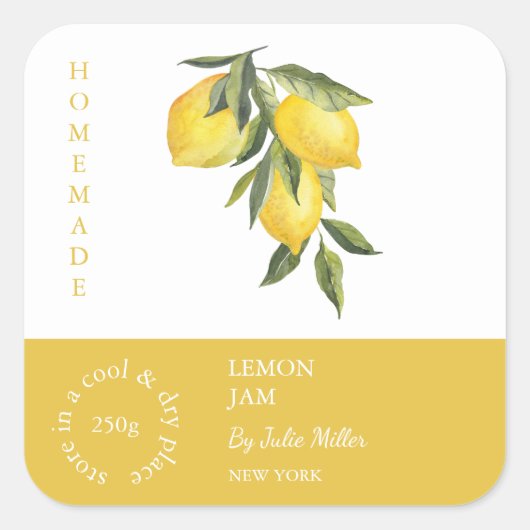 Lemon Small Business Label (Voorkant)