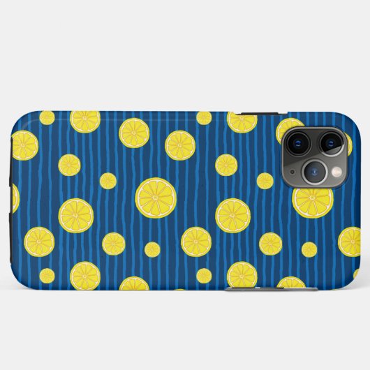 Lemon snijdt patroon Case-Mate iPhone case (Achterkant (horizontaal))