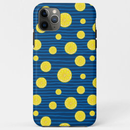 Lemon snijdt patroon Case-Mate iPhone case