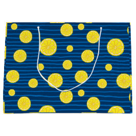 Lemon snijdt patroon groot cadeauzakje