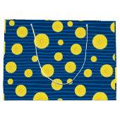 Lemon snijdt patroon groot cadeauzakje (Achterkant)