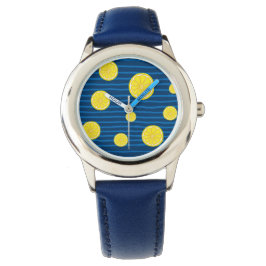 Lemon snijdt patroon horloge