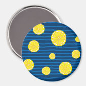 Lemon snijdt patroon magneet (Voorkant / Achterkant)