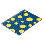 Lemon snijdt patroon notitieboek (Linkerzijde)