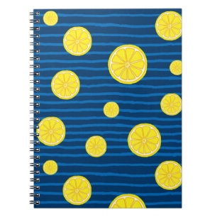 Lemon snijdt patroon notitieboek