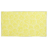 Lemon snijdt patroonontwerp af kussensloop (Voorkant-Links)