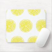 Lemon snijdt patroonontwerp af muismat (Met muis)