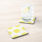 Lemon snijdt patroonontwerp af onderzetter (Rechterzijde)