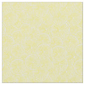Lemon snijdt patroonontwerp af stof (Close Up)
