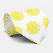 Lemon snijdt patroonontwerp af stropdas (Opgerold)