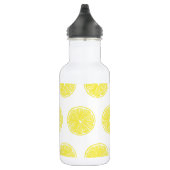Lemon snijdt patroonontwerp af waterfles  (Rechts)
