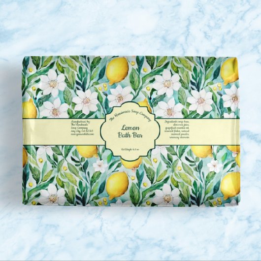 Lemon Soap Wrap
