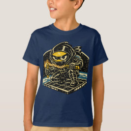 Lemon Solar Shinobi — Vintage Ruimte Ninja  T-shirt