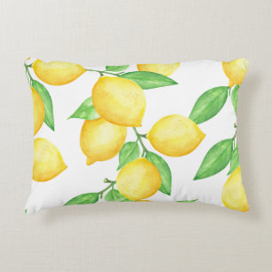 Lemon Splash Accent Pillow Kussen