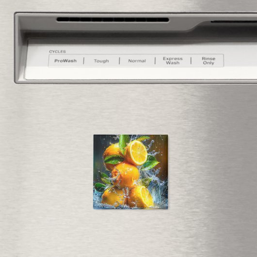 Lemon Splash Magneet (Insitu (Vaatwasser))
