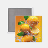 Lemon Splash Magneet (Voorkant / Achterkant)