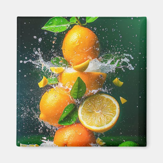 Lemon Splash Magneet (Voorkant)
