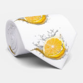 Lemon Splash Stropdas (Opgerold)