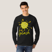 Lemon Splash Summer Fruit Drink Lemonade T-shirt (Voorkant volledig)