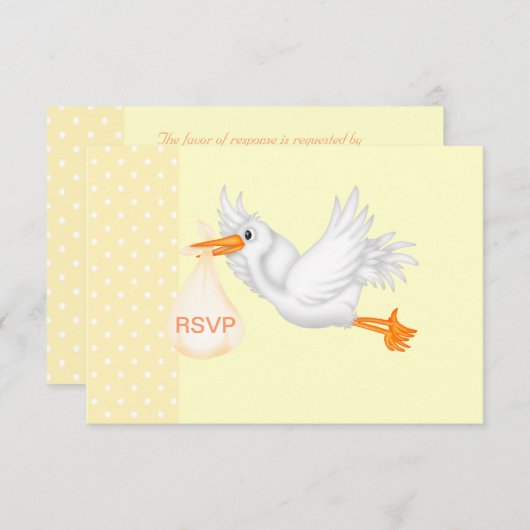 LEMON SPOT RSVP STORK (Voorkant / Achterkant)