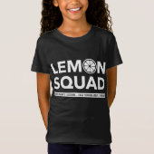 Lemon Squad Lemonade Juice Summer Fruit T-shirt (Voorkant)