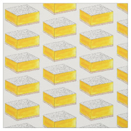 Lemon Square Bar Pastry Dessert Bake Sale Sweets Stof