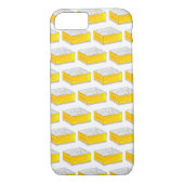 Lemon Square Bar Pastry Dessert Bake Sale Yellow Case-Mate iPhone Case (Achterkant)