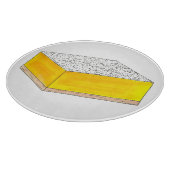 Lemon Square Bar Pastry Dessert Bake Sale Yellow Snijplank (Hoek)