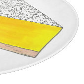 Lemon Square Bar Pastry Dessert Bake Sale Yellow Snijplank (Hoek)