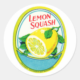 Lemon Squash Label
