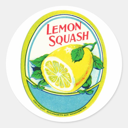  Lemon Squash Label (Voorkant)
