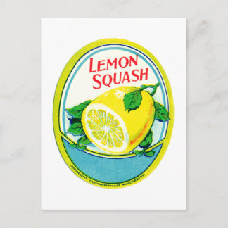  Lemon Squash Label Briefkaart