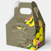 Lemon Squeeze Anniversary Thank You Bedankdoosjes (Voorkant)