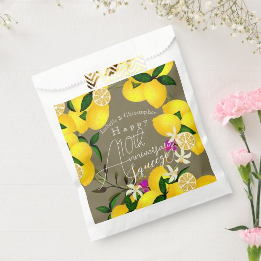 Lemon Squeeze Bedankzakje (Gezegeld)