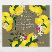 Lemon Squeeze  Bier Etiket (Enkel label)