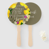 Lemon Squeeze Handwaaier (Voorkant en achterkant)